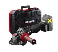 Smerigliatrice Angolare a Batteria Parkside Performance X20v PWSAP 20 Li F6 20 V