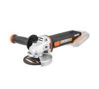 SMERIGLIATRICE ANGOLARE A BATTERIA WX8009 20V 8600 GIRI/MIN IMPUGNATURA SUPPLEME