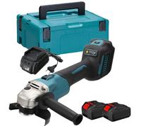 Smerigliatrice angolare a doppia batteria flex 100/125mm 88V 6Ah 8500RPM