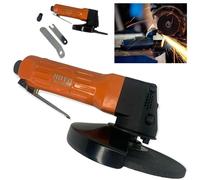SMERIGLIATRICE ANGOLARE AD ARIA COMPRESSA LAVORAZIONE METALLO 125MM ATTACCO 1/4"