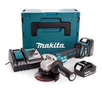 Smerigliatrice Angolare Batteria DGA513RTJ Makita Mm 125 Volt 18X2 Ah 5,0