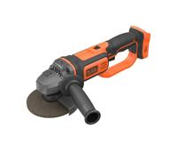 Smerigliatrice angolare Black+Decker 18 V Litio Ø 125 mm Arancio-nero