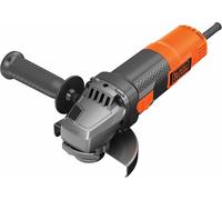 Black & Decker Smerigliatrice angolare Ø Disco 115 mm Potenza 900 Watt Velocità a vuoto 12000 giri/min Impugnatura laterale - BEG210K-QS