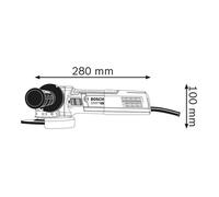 Bosch GWX 9-125 S Professional X-LOCK nel cartone