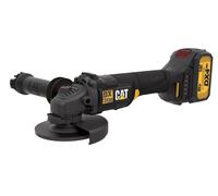 Smerigliatrice angolare brushless 18v batteria 4.0Ah e carica Caterpillar dx3130