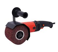 Smerigliatrice angolare Con cavo elettrico per rasatura, levigatrice a spazzola, 1400 W, a rullo, lucidatrice per legno, plastica, metallo, acciaio inossidabile