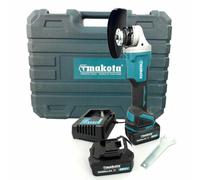 Smerigliatrice angolare doppia batteria flex 100/125mm 68 V 4 Ah con valigetta