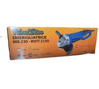Smerigliatrice Angolare elettrica da 2150 Watt. 230 mm. 6000 rpm. professionale