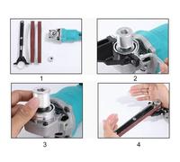 Smerigliatrice angolare facile da te per lavorazione del legno modifica nastro s