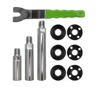 Smerigliatrice angolare - Fissaggi impostati - Smerigliatrice angolare regolabile | Utensile abrasiva | angolare regolabile con albero di prolunga | 5/8-11 fissaggio