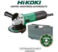 SMERIGLIATRICE ANGOLARE G12SR4 ø 115 WATT 730 HIKOKI HITACHI + DISCO IN VALIGIA