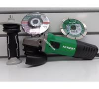 SMERIGLIATRICE ANGOLARE G12SW2 HIKOKI DIAM.115 MM. 1.200 WATT 11.000GIRI/MIN.
