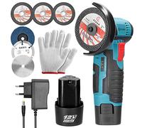 Smerigliatrice Angolare Geevorks 19500 Giri/min Utensile per Rettifica Elettrica Multifunzionale Taglierina Portatile per Taglio Lucidatura Piastrelle in Ceramica Legno