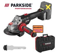 Parkside Performance - Smerigliatrice angolare a batteria 20 V PWSAP 20-Li G7, 125 mm, velocità continua, compatibile con il team X20 V, compatto e potente, separazione in metallo