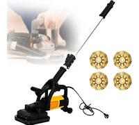 Smerigliatrice angolare per calcestruzzo con asta di estensione, lucidatrice per pavimenti, levigatrice per pareti con regolazione a 6 velocità, lucidatrice per pietra, smerigliatrice per calcestruzzo