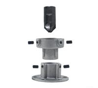 Smerigliatrice angolare per smussatura, strumento di smussatura con smerigliatrice angolare per smussare accuratamente metallo e legno con piastra regolabile (set di smusso)