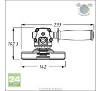 Smerigliatrice Angolare Pneumatica