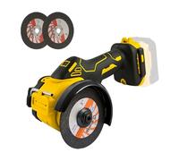 Smerigliatrice angolare senza fili da 7,6 cm per batteria Dewalt da 18 V 20 V, mini smerigliatrice angolare senza spazzole da 20000 giri/min, strumento di taglio senza fili da 76 mm per taglio