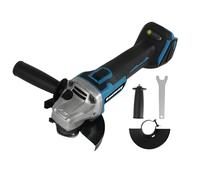Smerigliatrice angolare senza fili per batteria Ma-Kita da 18 V, motore brushless compatto con 9000 giri/min e 4 velocità variabili, mola da 125 mm con chiave per smerigliatura, taglio e lucidatura