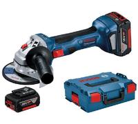 SMERIGLIATRICE BOSCH BATTERIA LITIO 18V GWS 18V-7 + VALIGETTA E ACCESSORI