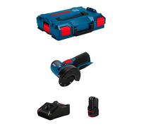 Smerigliatrice BOSCH GWS 12V-76 (1 x 3,0 Ah + GAL12V-40 + L-Boxx 102)