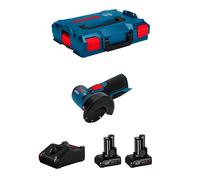 Smerigliatrice BOSCH GWS 12V-76 (2 x 6,0 Ah + GAL12V-40 + L-Boxx 102)