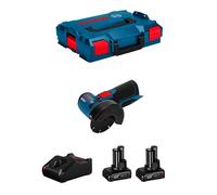 Smerigliatrice BOSCH GWS 12V-76 (2 x 6,0 Ah + GAL12V-40 + L-Boxx 102)