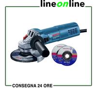 Smerigliatrice Bosch GWS 880 Professional elettrica con disco 125 mm per legno