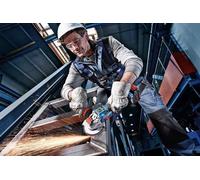 Smerigliatrice BOSCH PROFESSIONAL GWX 18V-15 SC + 2 batterie 8,0Ah GAL 18V-160 C + L-Boxx X-lock