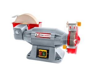 SMERIGLIATRICE COMBINATA DA BANCO MOLA AD ACQUA HOLZMANN DSM150200W 230V