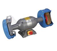 SMERIGLIATRICE MOLA DA BANCO SPAZZOLA COMBINATA 750W FERVI 0556
