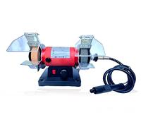 Smerigliatrice da Banco Multifunzione 120W Mini Mola da Banco 75mm Include Mini Trapano Albero Flessibile con Velocità Regolabile