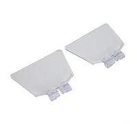 Smerigliatrice da banco Scudi di sicurezza trasparenti per la protezione degli occhi in plastica ABS 125 mm Officina Barriera di polvere di ricambio per smerigliatrice kit di accessori