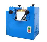 Smerigliatrice da Laboratorio a Tre Rulli, Rettificatrice Laboratorio da 750 W, Smerigliatrice a Triplo Rullo con Rullo 4,92X2,56", Macinazione Precisa 5Μm, per Pigmenti Pasta Inchiostro per Vernici