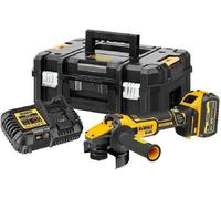 Smerigliatrice DeWalt DCG409P1 18V XR FlexVolt brushless Kit 6 Ah 125 mm