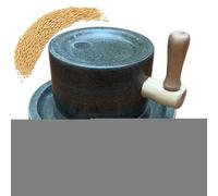 Smerigliatrice di pietra per macinare | Mulino manuale per cereali | Macinino per la lavorazione della cottura | Per chicchi di caffè farina pepe sale frutta secca cucina e panetteria