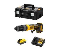 Smerigliatrice Diritta DeWALT DCG420H1T (1 x 5,0 Ah Powerstack + DCB1104 + TSTAK II)