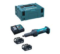 Smerigliatrice Diritta MAKITA DGD800RTJ (2 x 5,0 Ah + DC18RC + MAKPAC 2)