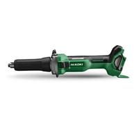 Smerigliatrice dritta a batteria brushless HIKOKI da 18 V con pinza da 6 mm per lavorare in spazi ristretti GP18DAW5Z