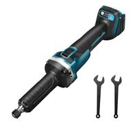 Smerigliatrice Dritta a Batteria Makita 18V, Senza Spazzole, Mandrino da 6 mm e 4 Velocità Variabili (Senza Batteria)