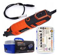 Smerigliatrice Dritta ad Aria Compressa Mini Multi Abrasivo Set Levigatrice