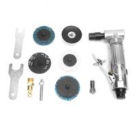 Smerigliatrice Dritta Pneumatica con Disco 2 Pollici, Angolo di 90 Gradi, Mandrino Regolabile 3,18~6,35mm - Alta Velocità, Resistente all’Usura, Ideale per Metalmeccanica e