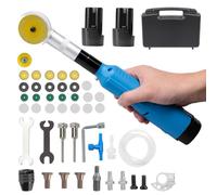 Smerigliatrice Dritta Professionale 200W,Strumento Ripristino Di | Strumento rotante elettrico a 7 velocità, 18000 giri/min,2 2.0Ah Batterie,Funzione di autoblocco,Levigatrice lucidatrice per