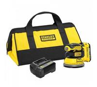 Smerigliatrice eccentrica a batteria STANLEY FATMAX® V20, 1 x 2,0 Ah, borsa 18 V SFMCW220D1S