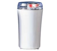 Smerigliatrice elettrica del miscelatore, Macinacaffè for chicchi di caffè, robot da cucina elettrico, potente macina spezie 200 W, cereali, espresso con controllo un clic(White)