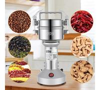 Smerigliatrice elettrica per cereali 100g Smerigliatrice per spezie in acciaio inossidabile Smerigliatrice per cereali ebales Smerigliatrice per alimenti secchi Smerigliatrice ad alta velocità