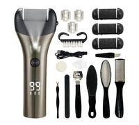 Smerigliatrice elettrica per piedi dissolvenze elettrico - Filatore per piedi per purificatore di piedi, Kit per pedicure impermeabile, cura professionale dei piedi, elettronica per