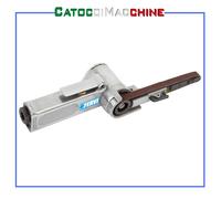 Fervi Levigatrice pneumatica a nastro 0784 – 10x330 mm, portatile, corpo in metallo leggero