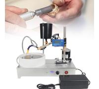 Smerigliatrice for pietre preziose da tavolo, macchina a lappa piatta, 2800 giri/min, macchina for sfaccettatura di pietre preziose in acciaio inossidabile regolabile con display digitale