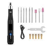 Smerigliatrice for trapano elettrico for penna for mini Rettificatrice for utensili rotanti elettrici(Black A)